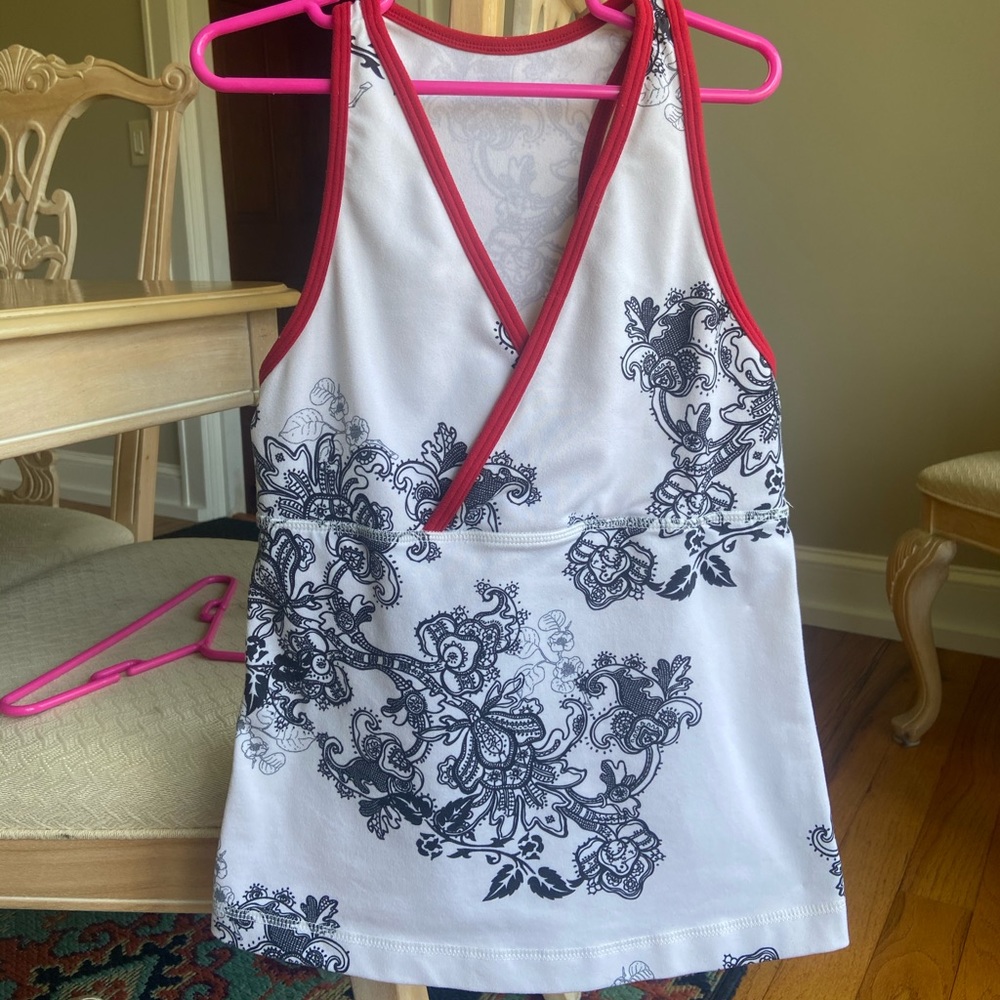 White Lululemon Tank Top